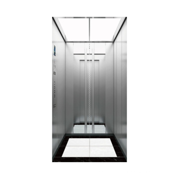 Hairline Stainless Steel XIWEI beautiful cabin Passenger Home Lift